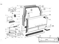 Body parts - Doors rear